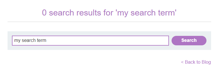 Reflected XSS search